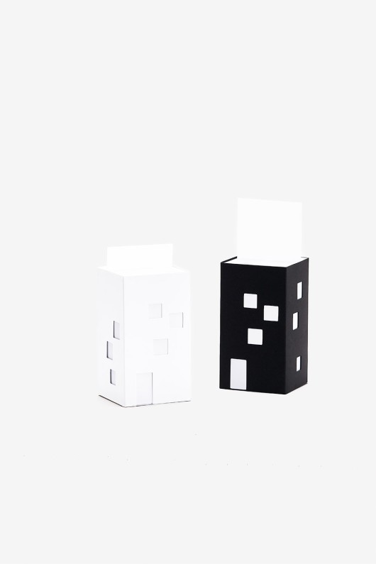 black-and-white-building-shaped-note-pads-side-to-side