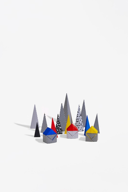 coloured-paper-tiny-houses-and-trees-easy-origami