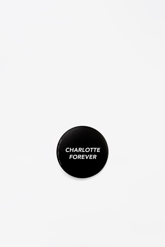 Black-pin-Charlotte-forever