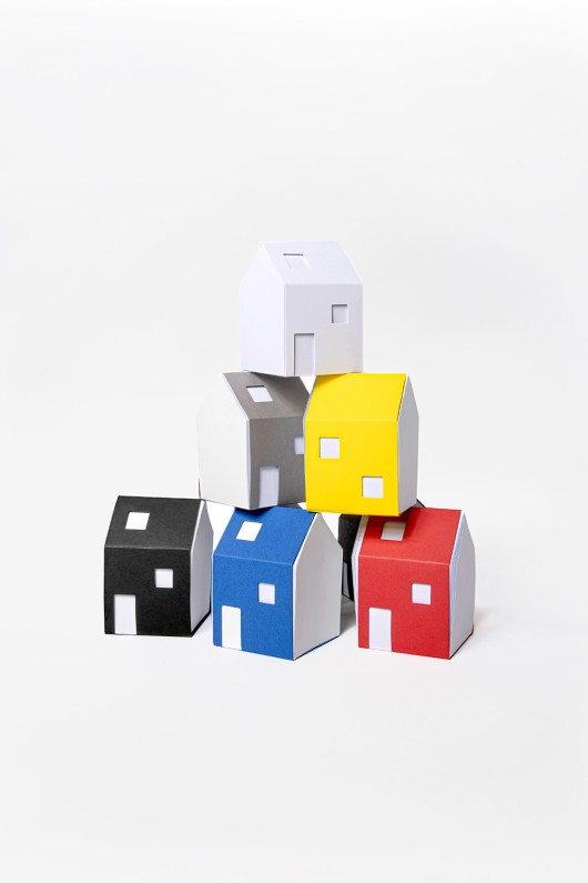 pile-of-six-multicoloured-house-shaped-notepads