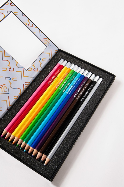 pencils box blackwing colors - opened