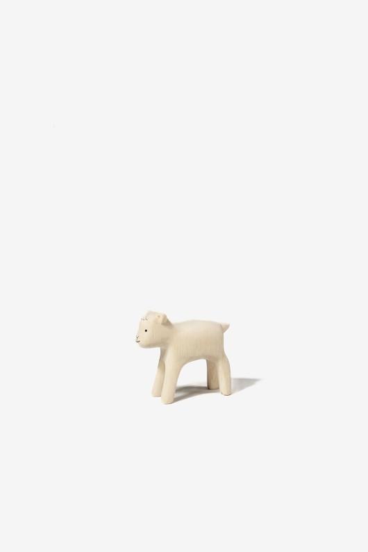 kid-goat-wooden-figure-side-view