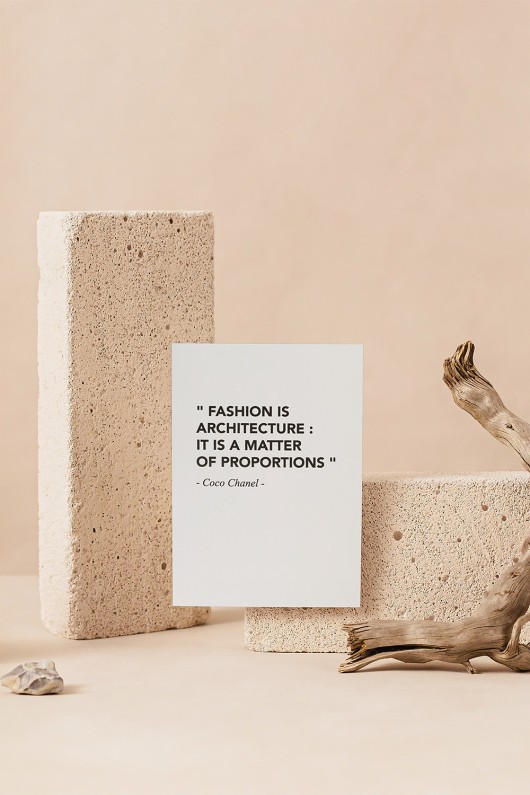 Postcard-Fashion-is-architecture-Coco-Chanel
