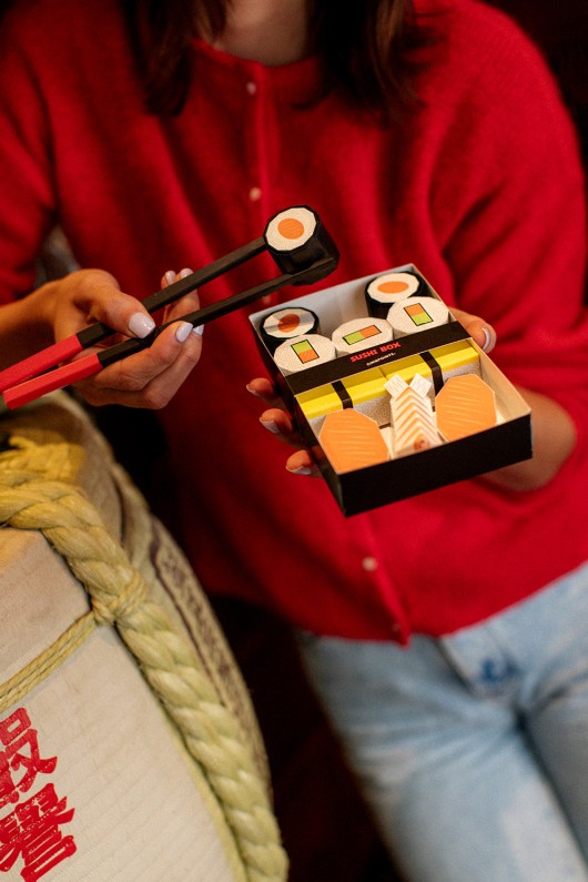 maquette-papier-3D-sushis-restaurant
