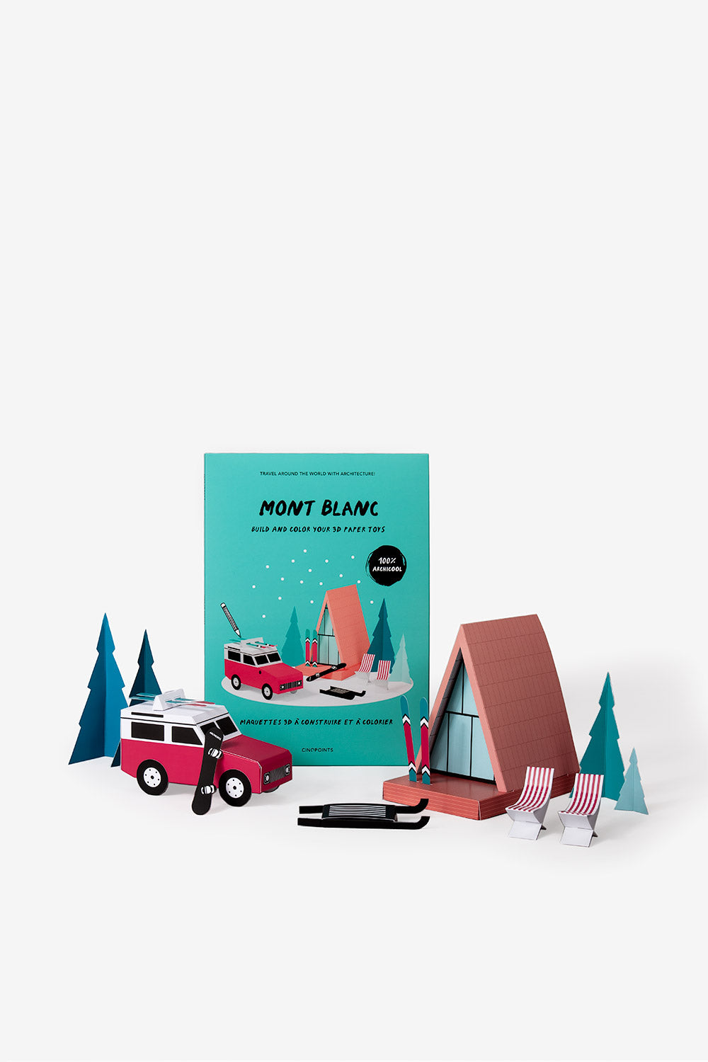 Papercraft 3d - Mont Blanc