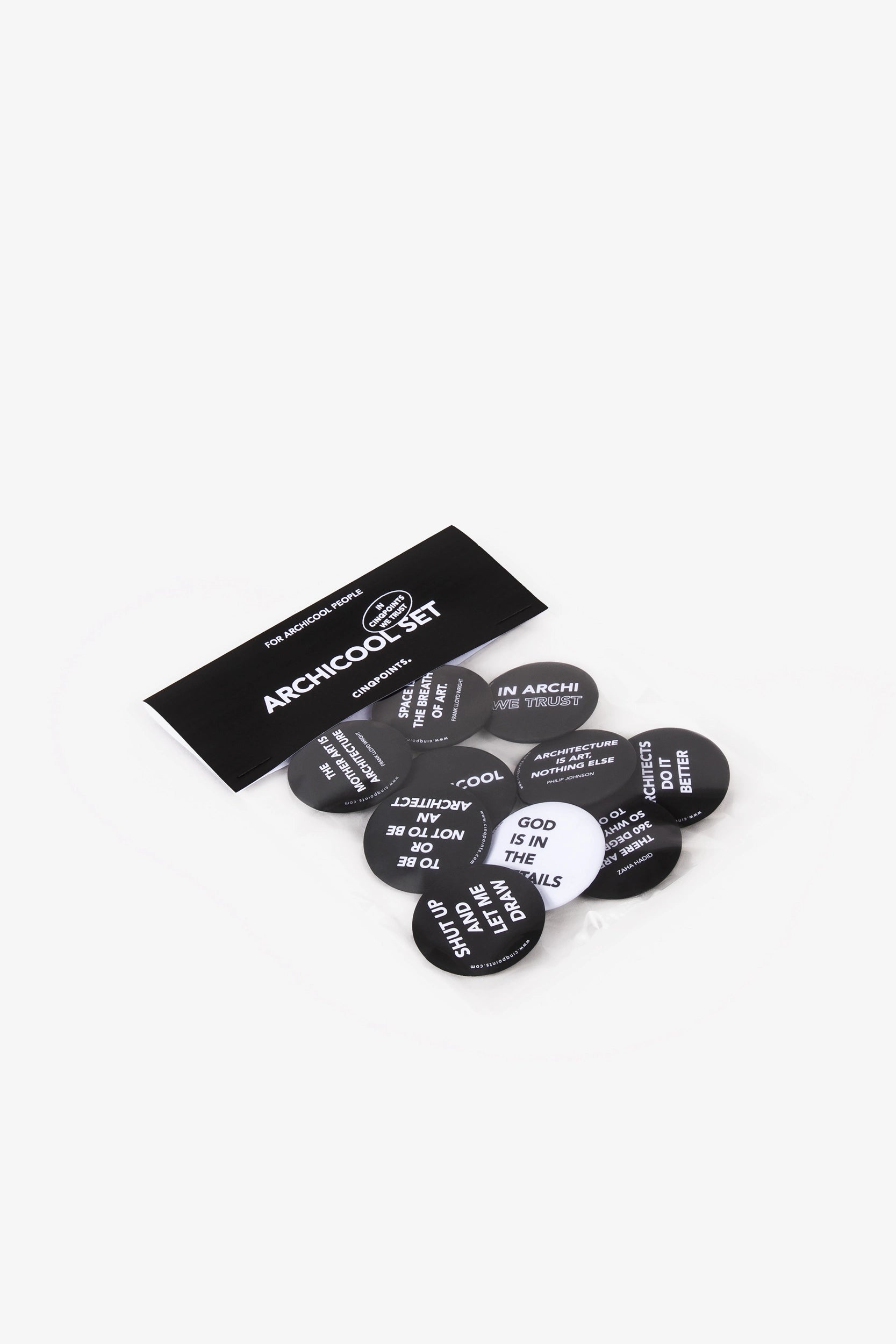 Pack of 10 badges n°4