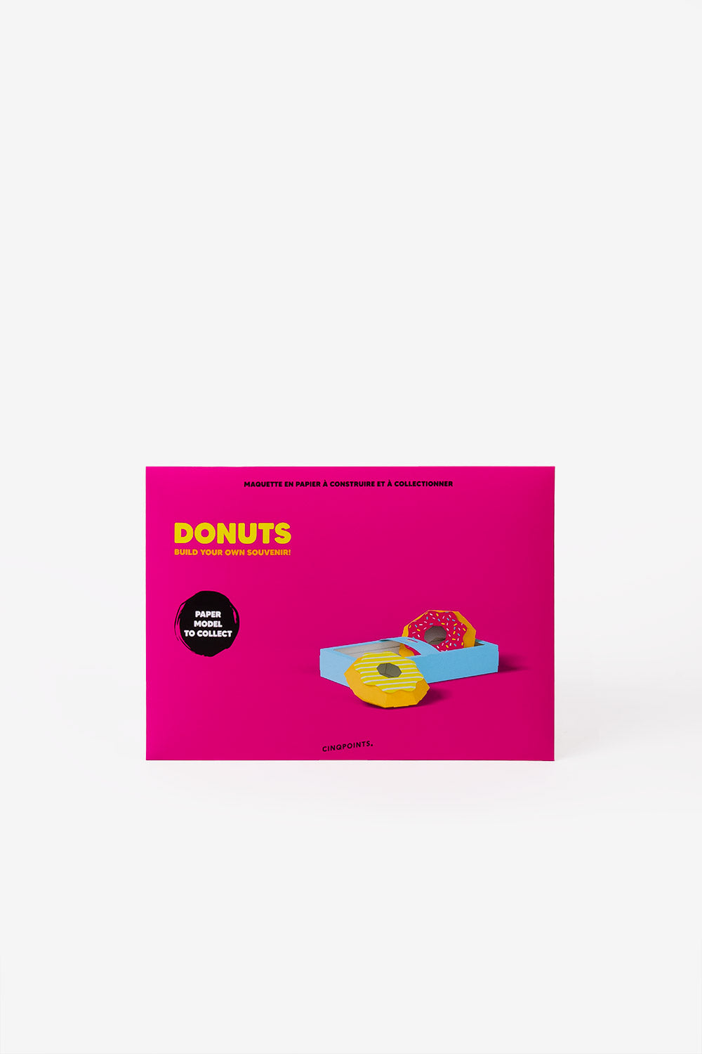 Papercraft Donuts - 3D Paper Souvenir