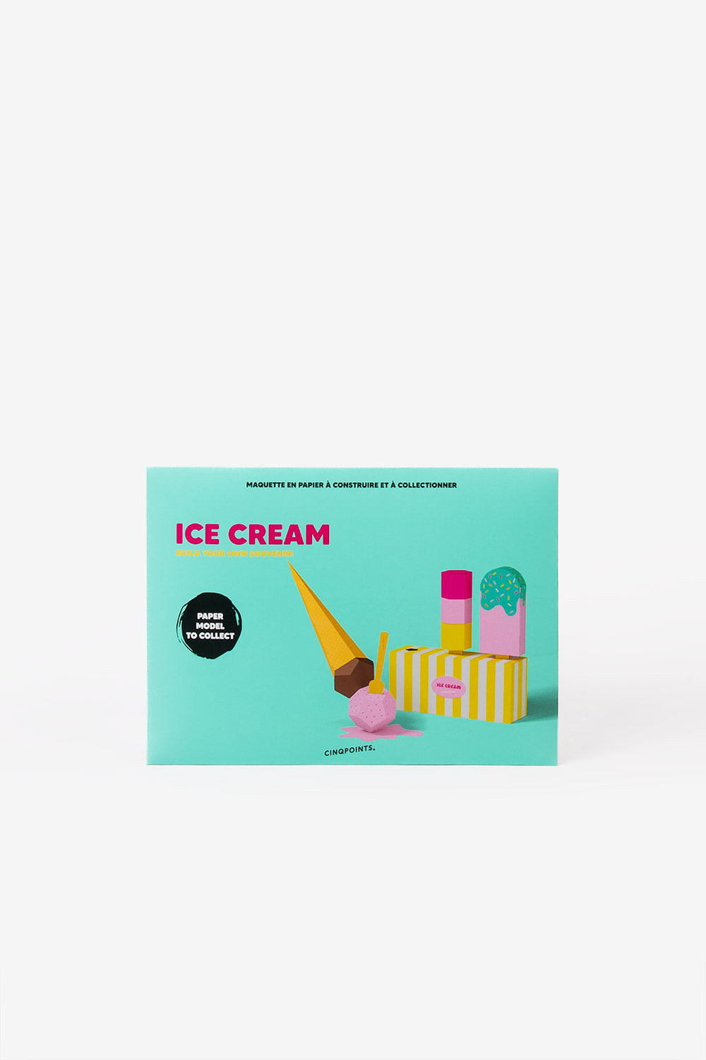 Papercraft Ice cream - 3D Paper Souvenir