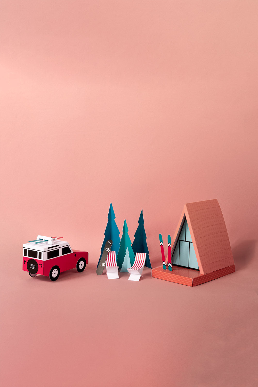 3D Papercraft - Mont Blanc