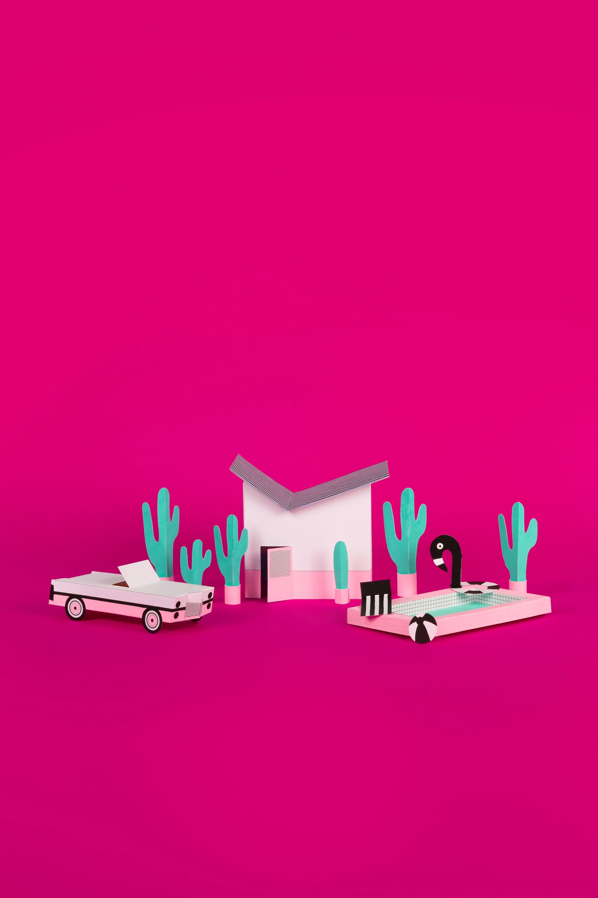 3D Papercraft - Palm Springs