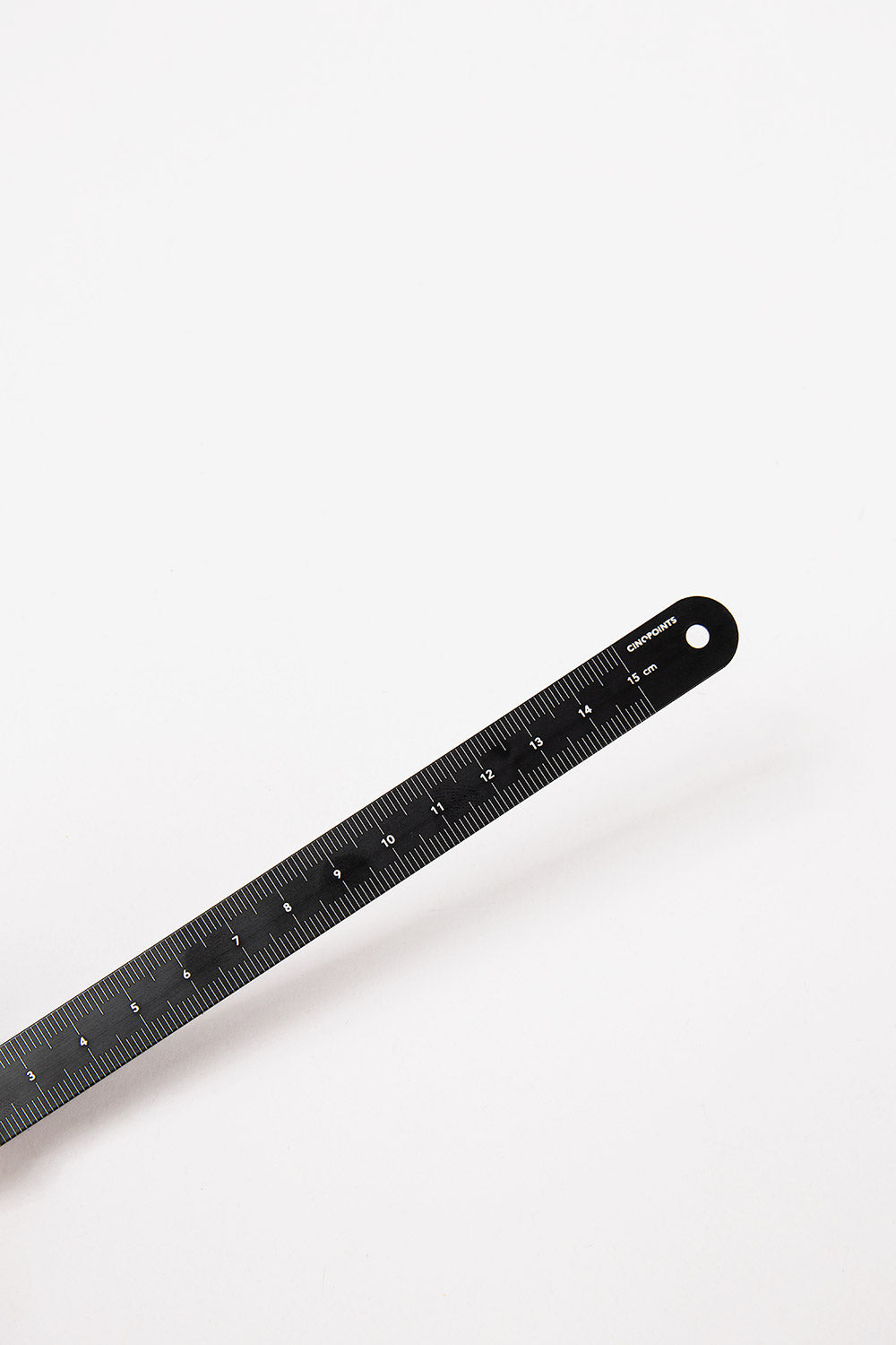 15 cm anodized aluminum ruler