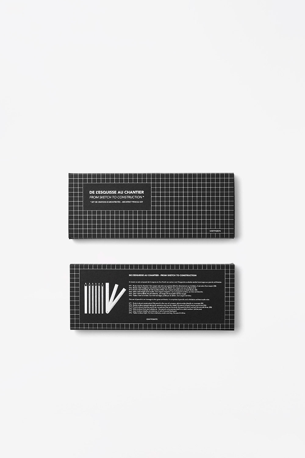 Architects pencil set